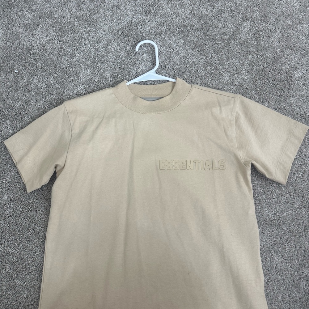 Essentials Tan Polo Shirt